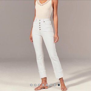 Abercrombie Ultra High Rise Straight Jeans